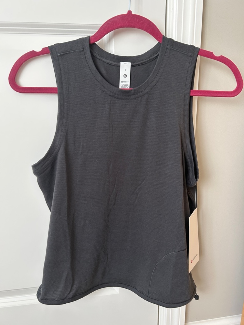 Lululemon Grey Women's Tank Size 4 (S)